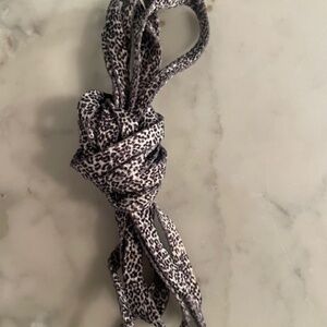 Golden Goose Leopard Print Shoelaces